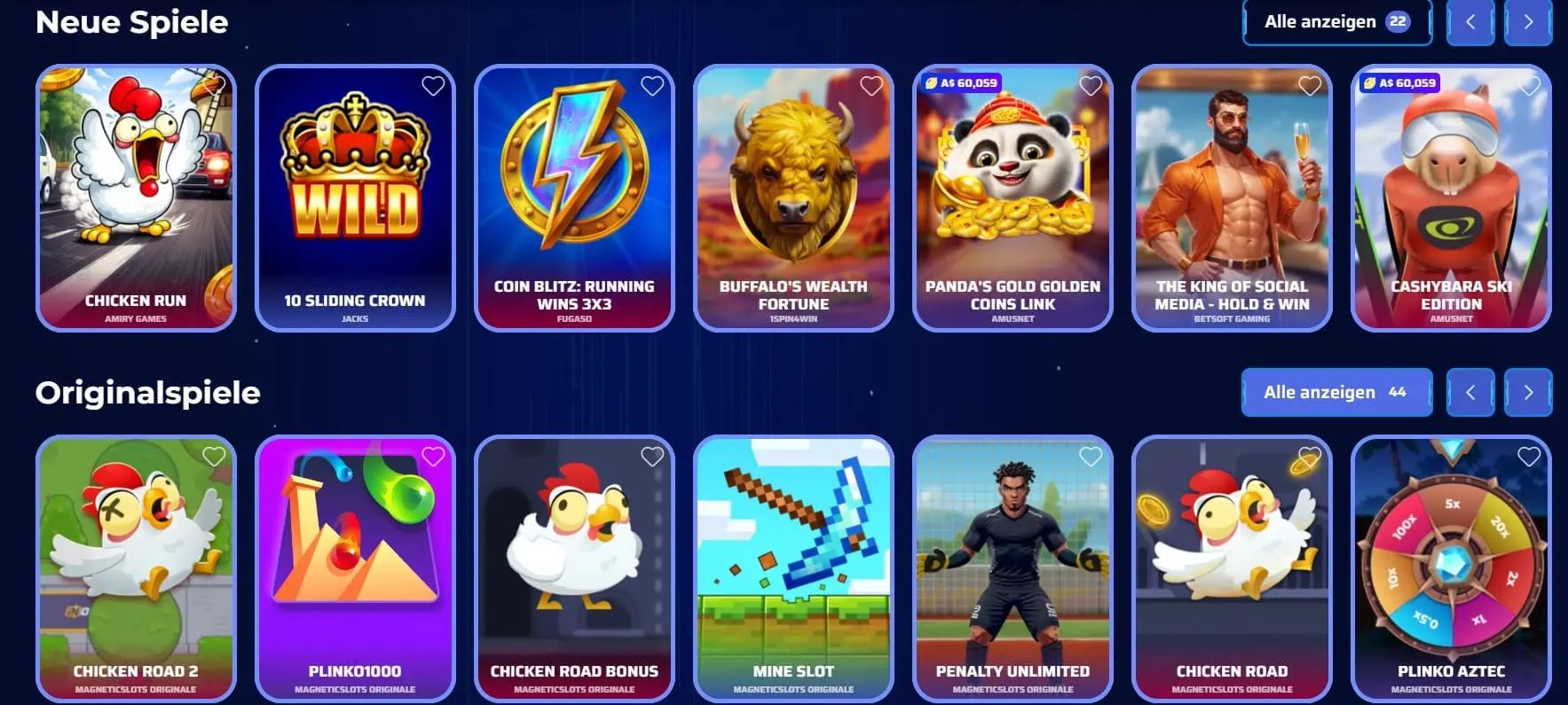 MagneticSlots-Spiele.